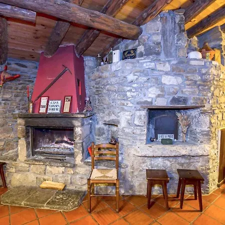 Spacious House With Mountain View In Albella, Fireplace. *