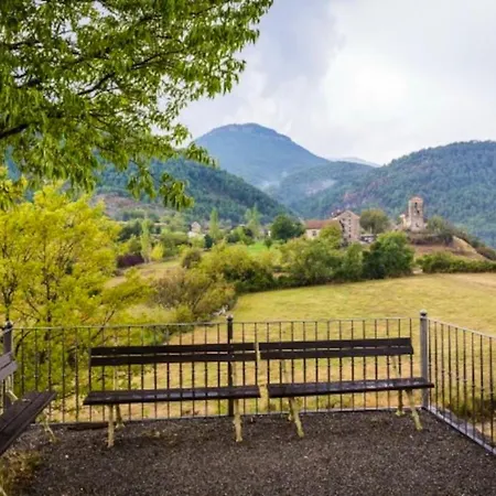Holiday home Spacious House With Mountain View In Albella, Fireplace. *